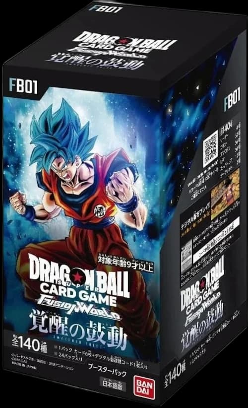 Dragon Ball Z Fusion World Awakened Pulse FB01 Booster Box (Japanese)