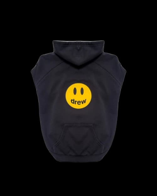drew house dawg mascot hoodie black