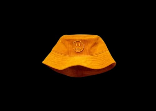 drew house mascot corduroy bucket hat dijon
