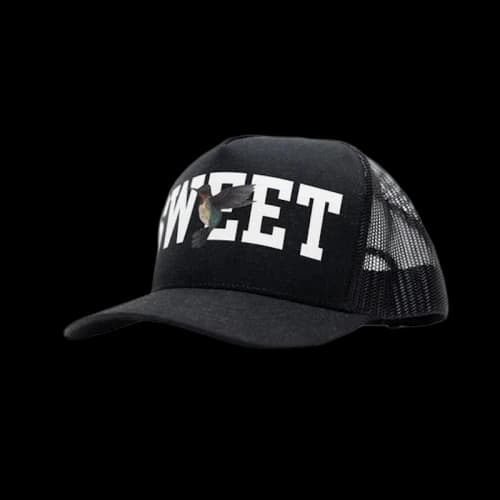 drew house sweet trucker hat black