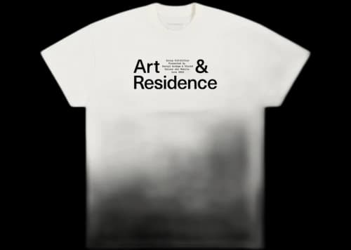 DropX™ Exclusive: Art & Residence by Daniel Arsham: Milan Exhibition Tour Tee White