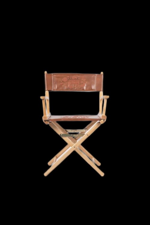 DropX™ Exclusive: Art & Residence x Gold Medal Chairs x Bricks & Wood Director's Chair