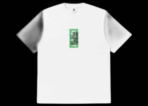 DropX™ Exclusive: BlackEyePatch Handle with Care Label Tee White