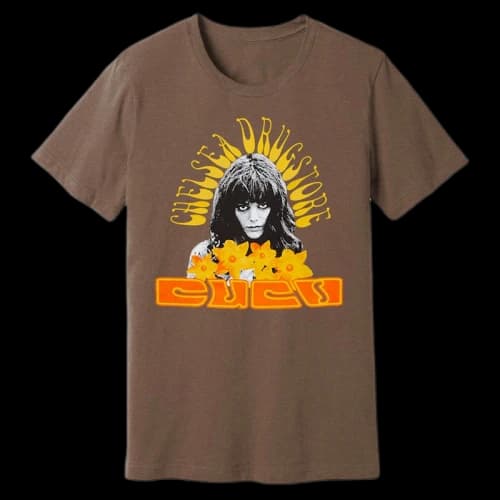 DropX™️ Exclusive: Cuco x Chelsea Drugstore x Coachella Daffodil Tee (In-Store) Brown