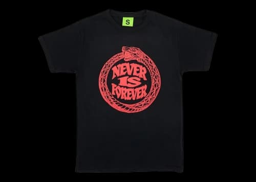 DropX™️ Exclusive: JID x Supervsn x Coachella Never is Forever Tee In Store Black