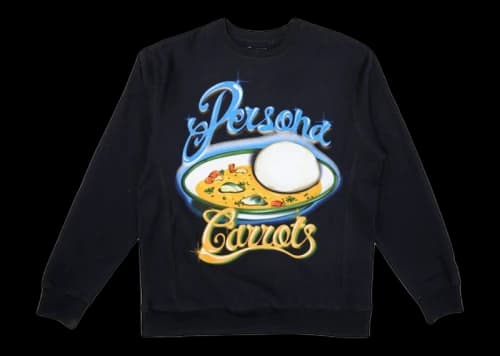 DropX™ Exclusive: Maxo Cream x Carrots x Coachella Airbrush (In-Store) Crew Black