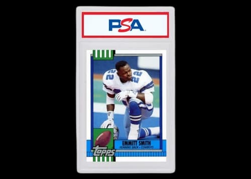 Emmitt Smith 1990 Topps Traded Rookie #27T (PSA or BGS Graded)