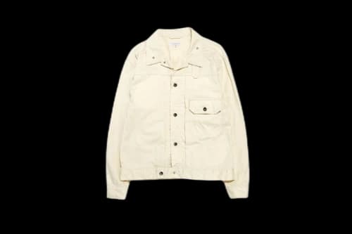 Engineered Garments Trucker Jacket Natural Twill