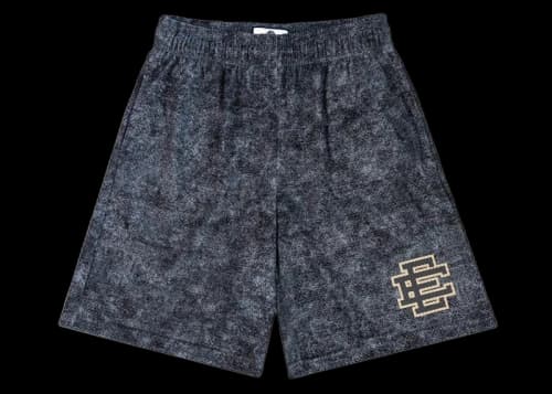 Eric Emanuel EE Baggy Short Black Denim/Dark Grey