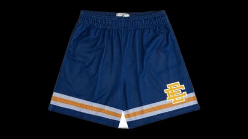 Eric Emanuel EE Basic/Core Short (SS26) Navy/Orange