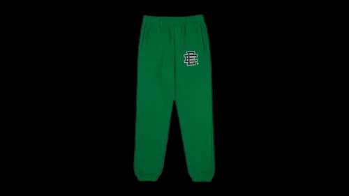 Eric Emanuel EE Basic Cuffed Sweatpant (FW25) Green/Black