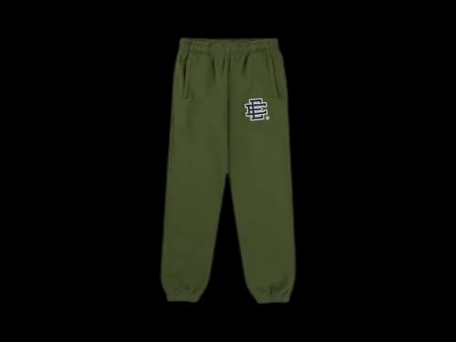 Eric Emanuel EE Basic Cuffed Sweatpant Green/Black
