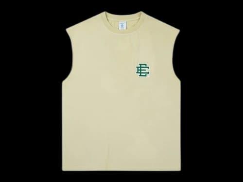 Eric Emanuel EE Basic Cutoff Tank Washed Lint/Green