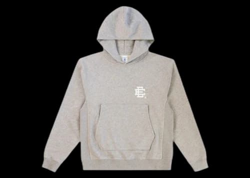 Eric Emanuel EE Basic Hoodie Heather Grey/White