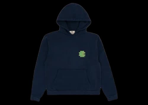 Eric Emanuel EE Basic Hoodie Navy/Gold/Green
