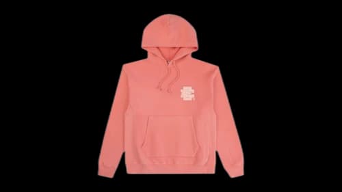 Eric Emanuel EE Basic Hoodie Washed Red/Peach