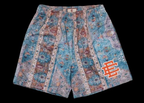 Eric Emanuel EE Basic Rug Short Blue/Orange