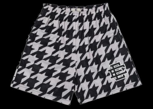 Eric Emanuel EE Basic Short Black/Bone Houndstooth