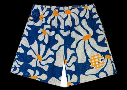 Eric Emanuel EE Basic Short Blue Daisies/Yellow