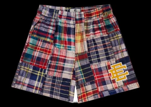 Eric Emanuel EE Basic Short Madras Plaid/Yellow EE