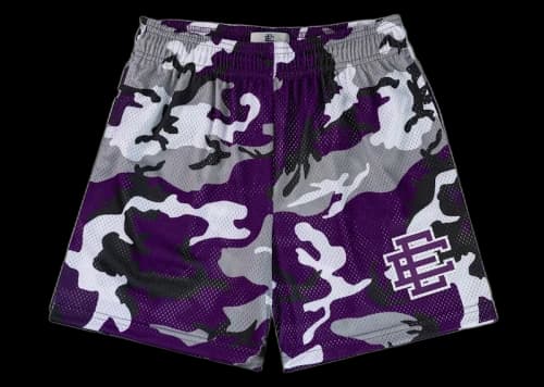 Eric Emanuel EE Basic Short Purple/Black Camo