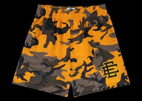 Eric Emanuel EE Basic Short Yellow/Black Camo