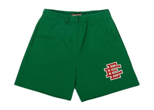 Eric Emanuel EE Basic Shorts Kelly Green/Red