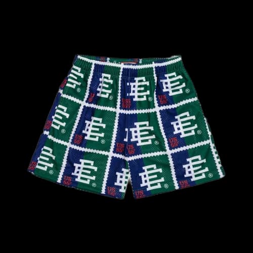Eric Emanuel EE Basic Stamp Short Green/Blue