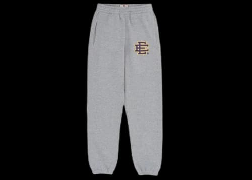 Eric Emanuel EE Basic Sweat Heather Grey/Purple/Yellow
