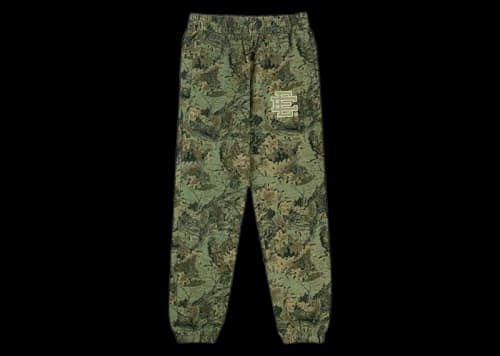 Eric Emanuel EE Basic Sweatpant Green EE/Leafy Camo