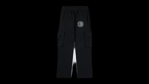 Eric Emanuel EE Cargo Sweatpant Black/White/Black
