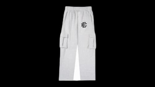 Eric Emanuel EE Cargo Sweatpant Heather Grey/White/Black