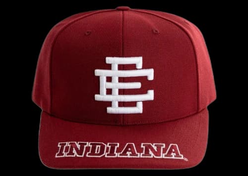 Eric Emanuel EE College Indiana Cap Maroon/White