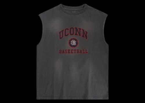 Eric Emanuel EE College UCONN Cutoff Washed Grey