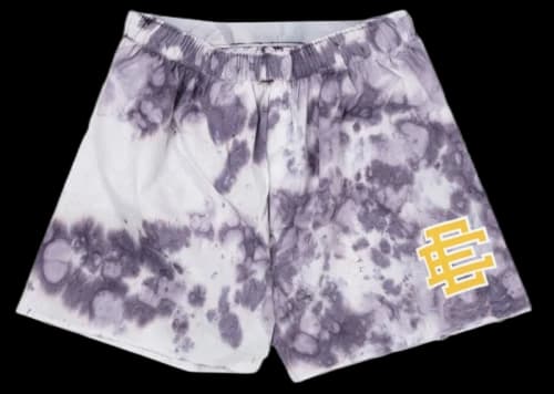 Eric Emanuel EE House Short White/Purple Tie Dye