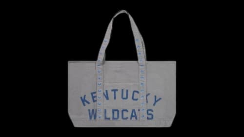 Eric Emanuel EE University of Kentucky Tote Washed Grey/Blue