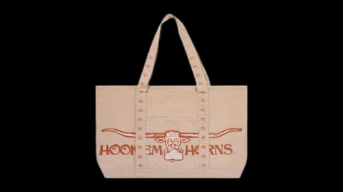 Eric Emanuel EE University of Texas Tote Washed Tan/Orange