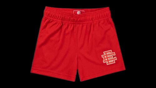 Eric Emanuel EE Youth Short Goji Berry Red/Off White