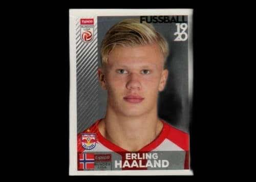 Erling Haaland 2019 Panini Fussball Sticker #32 (Ungraded)