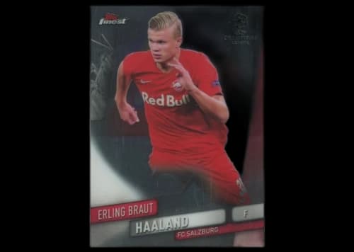 Erling Haaland 2019 Topps Finest Champions League #91 (Ungraded)