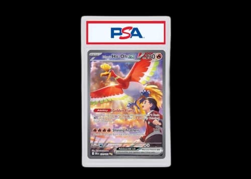 Ethan's Ho-Oh ex 2025 Pokémon Scarlet & Violet Destined Rivals Special Illustration Rare #230 (PSA or BGS Graded)