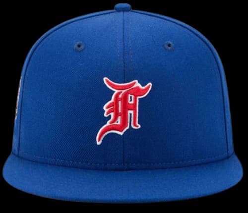 FEAR OF GOD All Star New Era Fitted Cap Hat Blue/Red