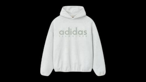 Fear of God Athletics Cotton Fleece Hoodie Light Heather