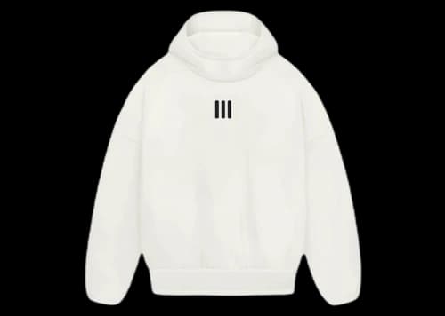 Fear of God Athletics Heavy Fleece Hoodie Cream White