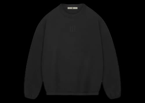 Fear of God Athletics Stretch Woven Running Crewneck Black