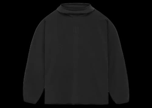 Fear of God Athletics Stretch Woven Running Hoodie Black