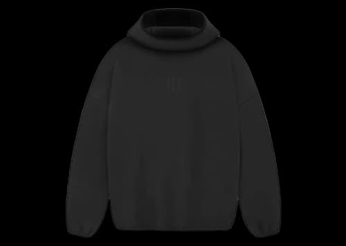 Fear of God Athletics Suede Fleece Hoodie Black
