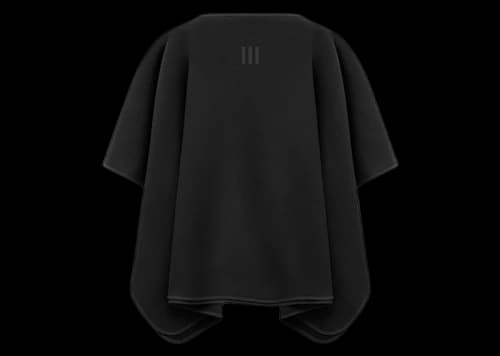 Fear of God Athletics Women's Suede Fleece Poncho Black