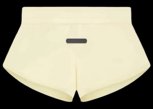 Fear of God Athletics Women's Tricot Short Pale Yellow