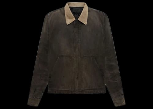 Fear of God Canvas Work Jacket Vintage Black
